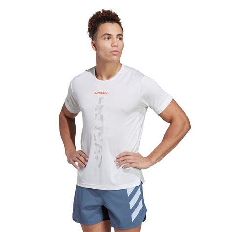adidas laufshirt response weiß